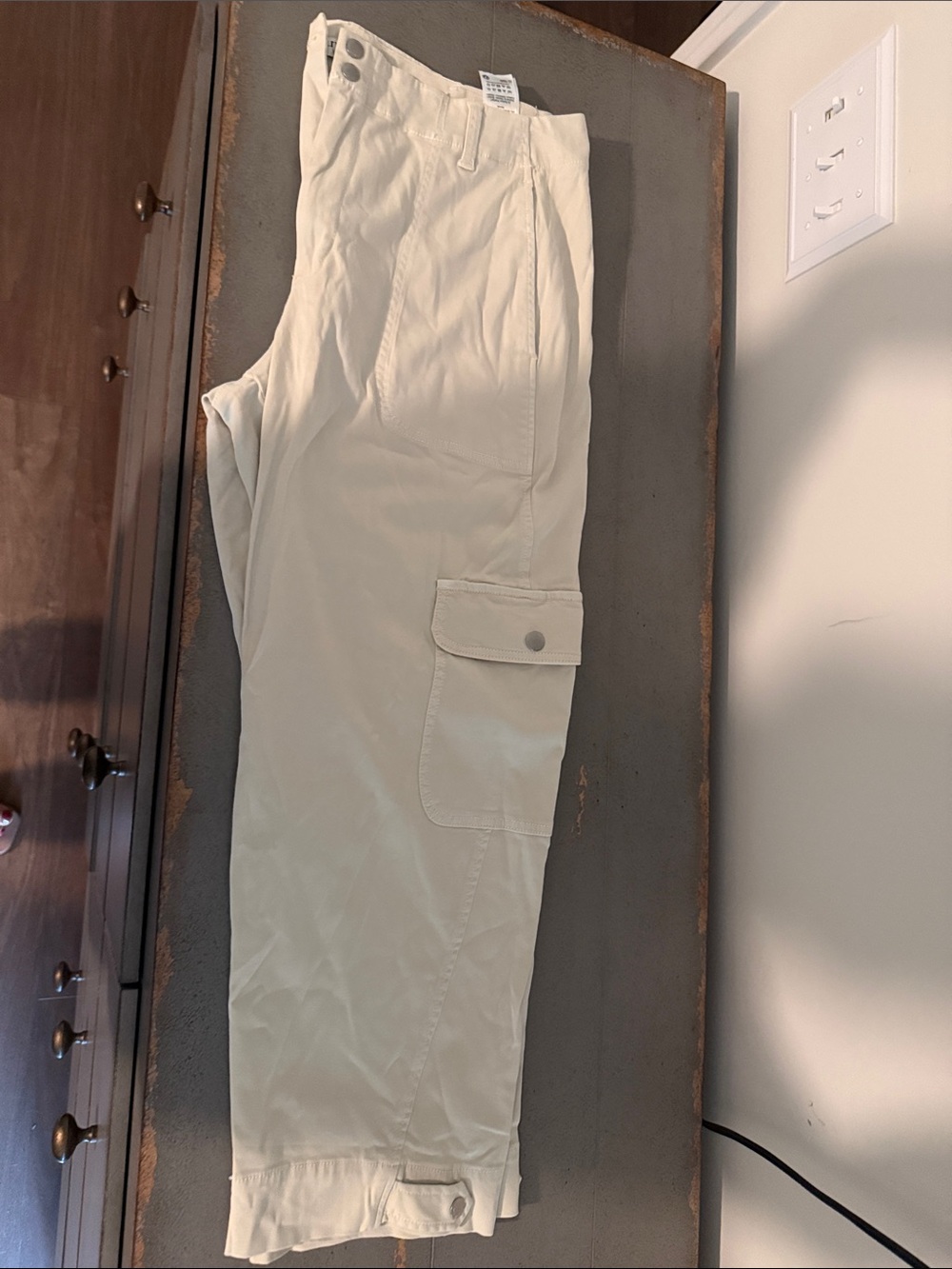 Liverpool Beige Cargo Pants